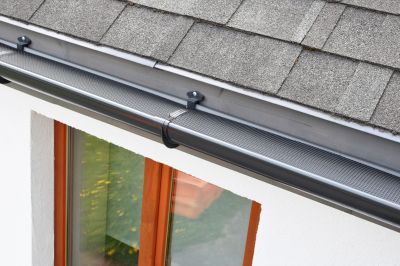Before and After Gutter Cover